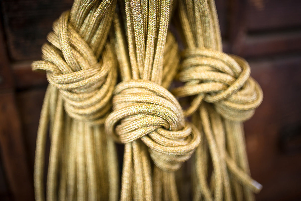 Paracord bundled up