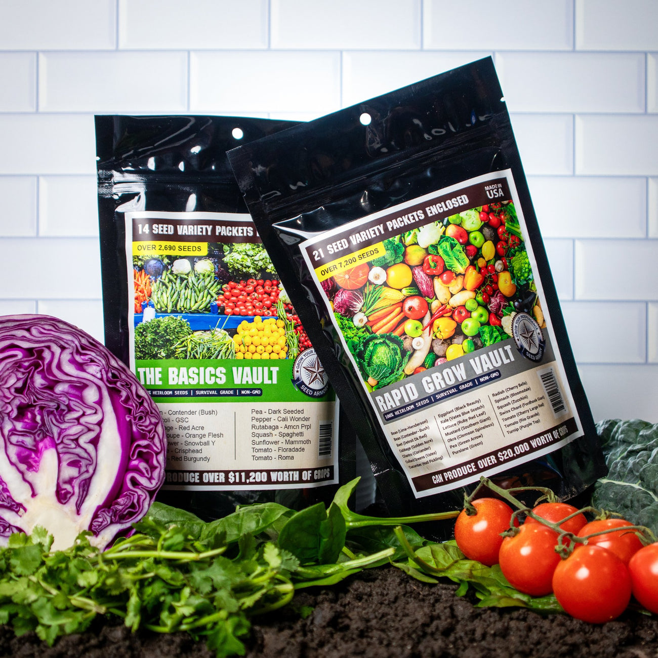 Seed Kits & Survival Vault Collections