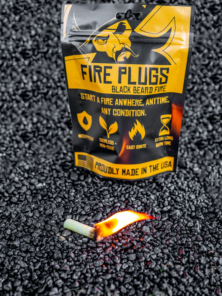 Black Beard Fire Plug Kit | Ultimate Fire Starter Kit