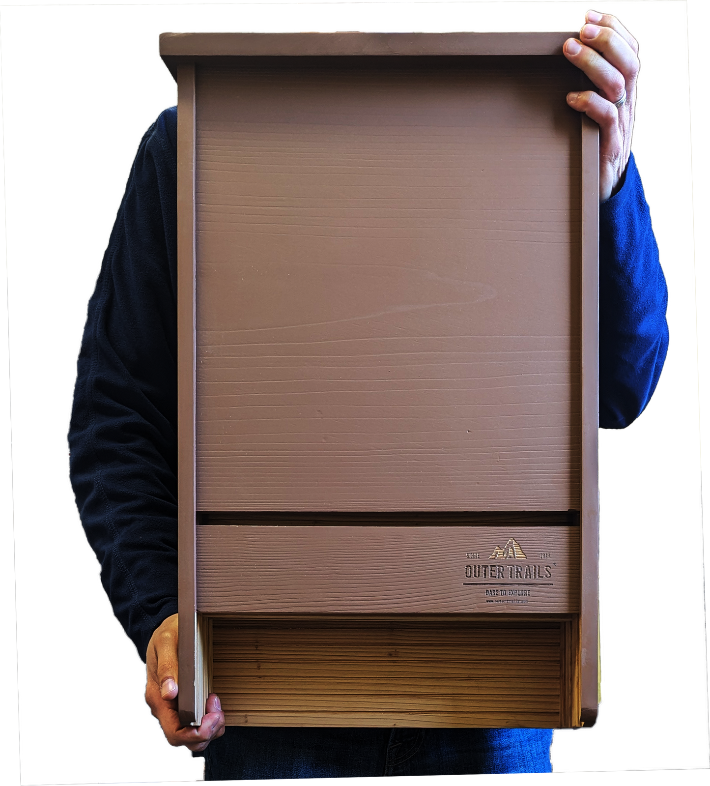 Outer Trails™ Extra Large 3 Chamber Brown Bat House