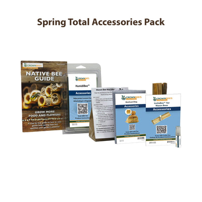 Complete Spring accessory kit for Mason bee care
