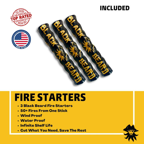 Black Beard Captain's Loot Kit | Fire Starter Kit