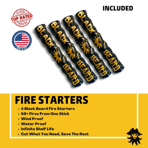 Black Beard Lifeline Fire Kit | Fire Starter Kit