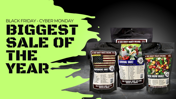 Cyber Monday Survival Garden Deals
