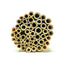 A bundle of 6mm reed tubes for leafcutter bees, showcased on a white background