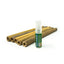 A tube of InvitaBee Mason Bee Attractant with five bee house tubes