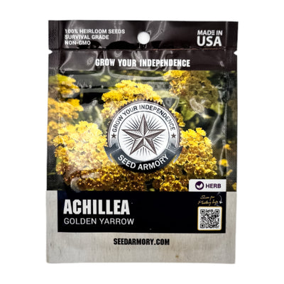 Achillea Seeds - Golden Yarrow Heirloom