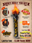 Black Beard Fire Starter Sticks | Fire Starter Tinder
