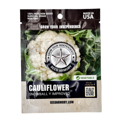 Heilroom Snowball Y Improved cauliflower packet