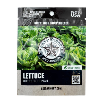 Lettuce Heirloom Seeds - Butter Crunch