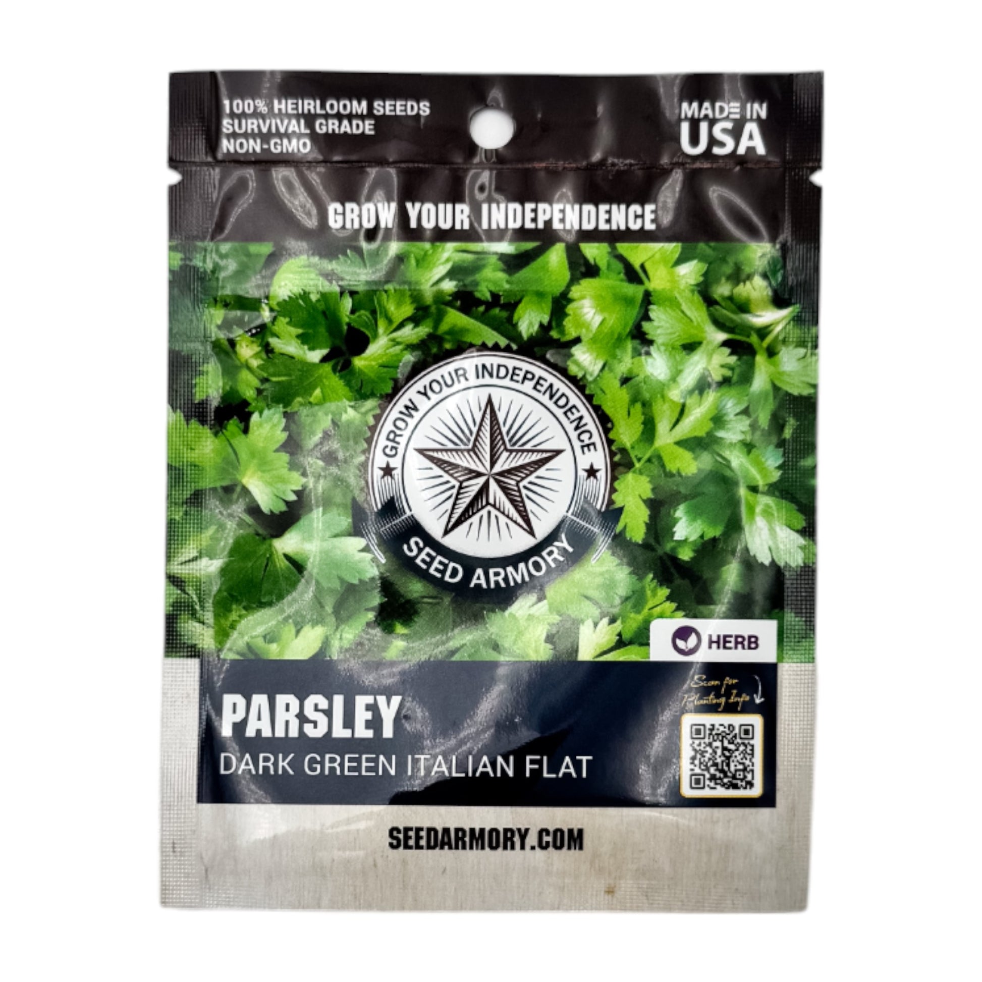parsley plant gone to seed Parsley - Dark Green Italian Flat Seeds in Mylar Packets