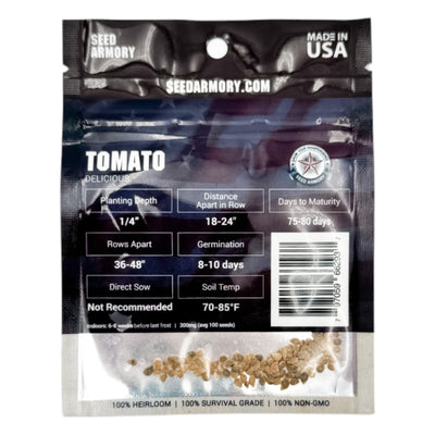 Tomato Heirloom Seeds - Delicious