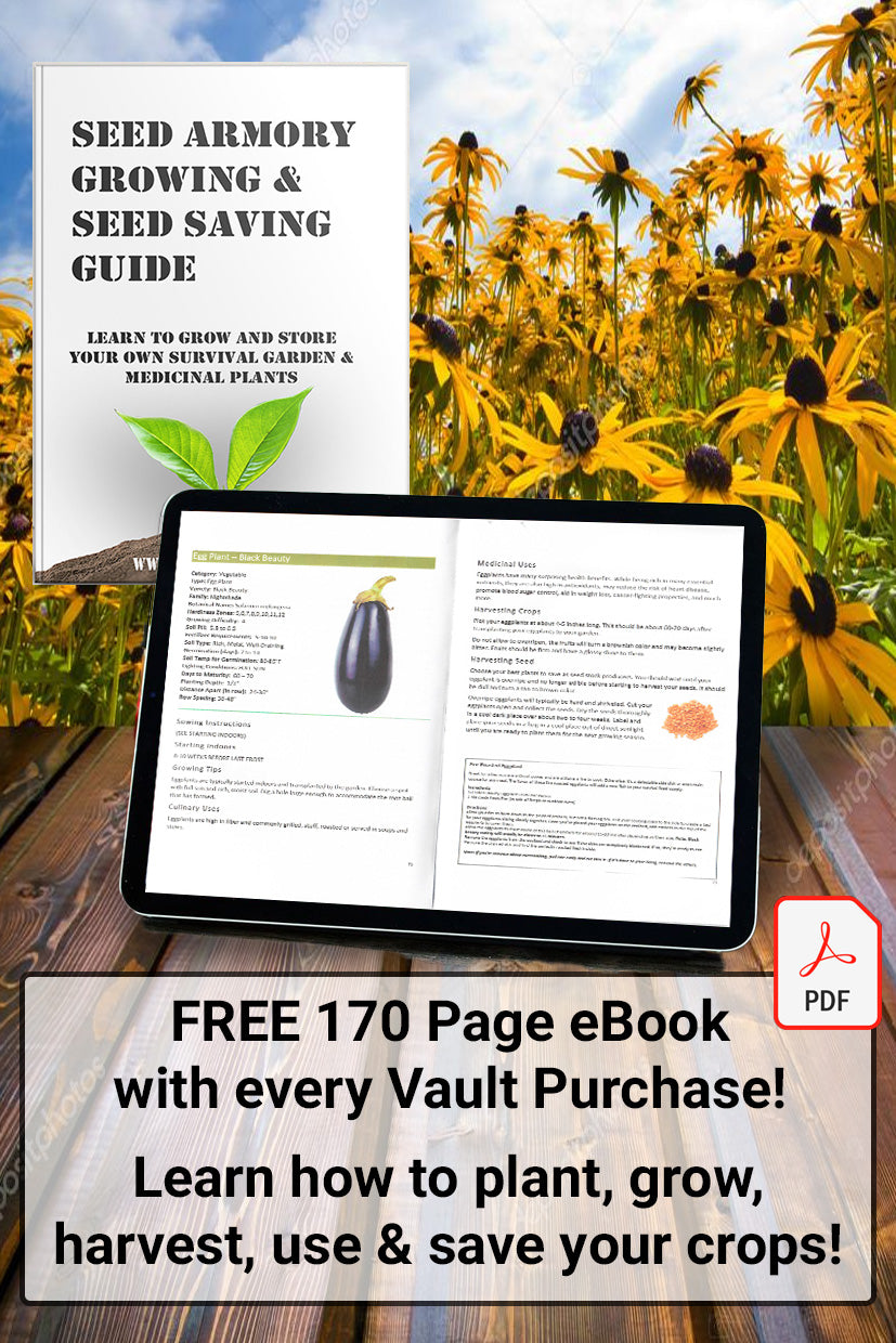 The Best Survival Seed Vault 49 Seed Varieties Non Gmo Heirloom