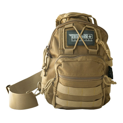 SB10 10L Tactical Crossbody Shoulder Bag made with durable material in a military design