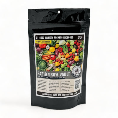 Ultimate 60 Day Harvest Heirloom Seed Super Kit - 49 Varieties