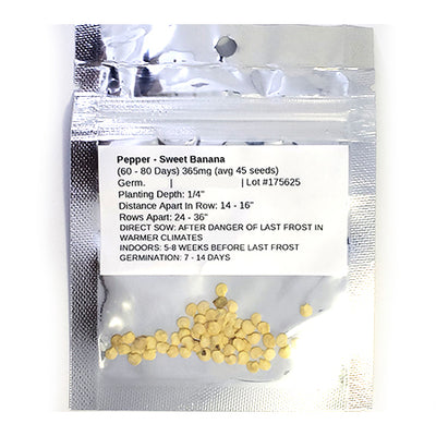 Pepper - Banana (Sweet)